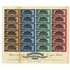 Image 1 : Continental Bank Note Co., "Centennial Land & Mining Company"  1876 "Improvement in Coupon Bonds" Ad