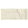 Image 2 : Wells Fargo & Co., 1868. Issued Check Signed by Edwin B. Morgan, First President of Wells, Fargo & C