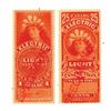 Image 1 : Canada Revenues, Electric Light Inspection Specimen Pair, Series of 1897, Mint, NH by ABNC.
