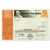 Image 1 : Kentucky Fried Chicken Corp. 1969 Specimen Stock Certificate