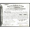 Image 1 : Louisiana Certificate of Claim, 1876 Bond.