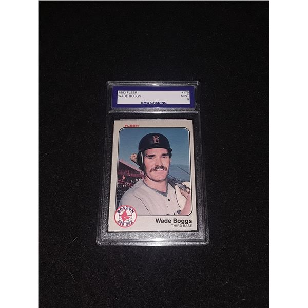 WADE BOGGS, 1983 Fleer, MINT 9, Boston Red Sox