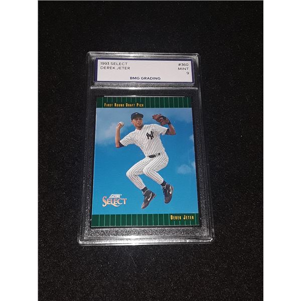 DEREK JETER, 1993 Select, MINT 9, Yankees