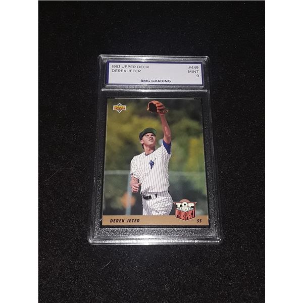 DEREK JETER, 1993 Upper Deck, MINT 9, Yankees