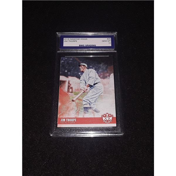 JIM THORPE, 2018 Diamond Kings, GEM MT 10