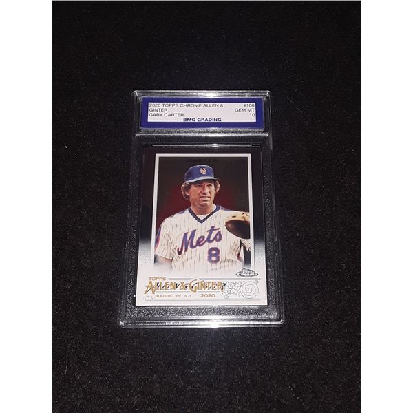 GARY CARTER, 2020 Topps CHROME ALLEN & Ginter, GEM MT 10
