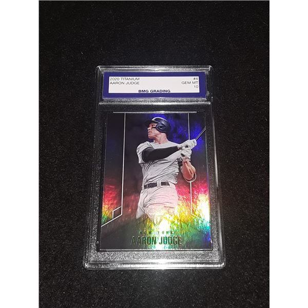 AARON JUDGE, 2020 Titanium, GEM MT 10