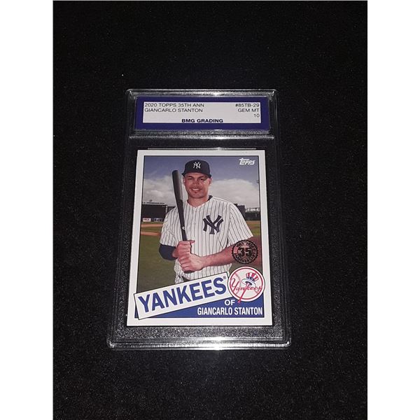 GIANCARLO STANTON, 2020 Topps 35th ANN, GEM MT 10
