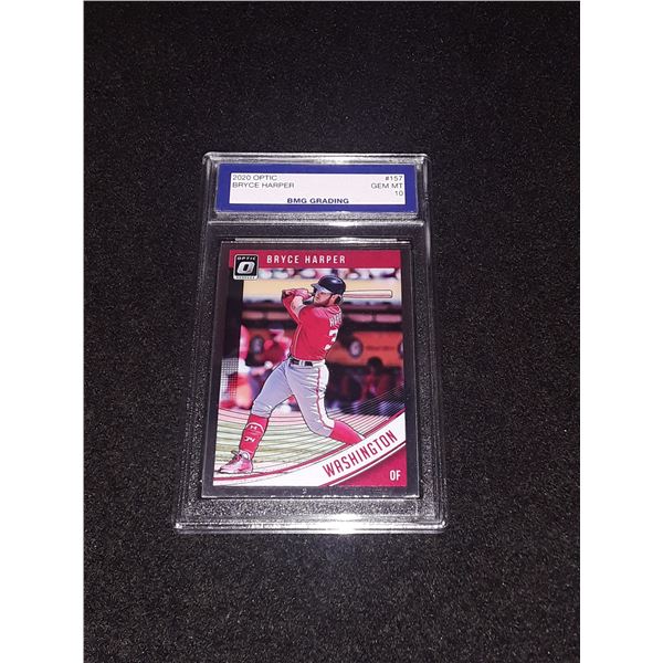 BRYCE HARPER, 2020 Optic, GEM MT 10