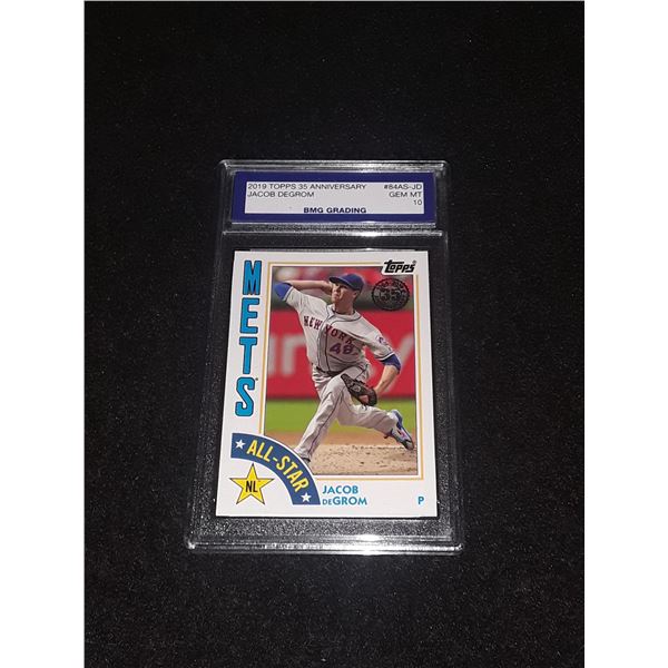 JACOB DEGROM, 2019 Topps 35th ANN, GEM MT 10