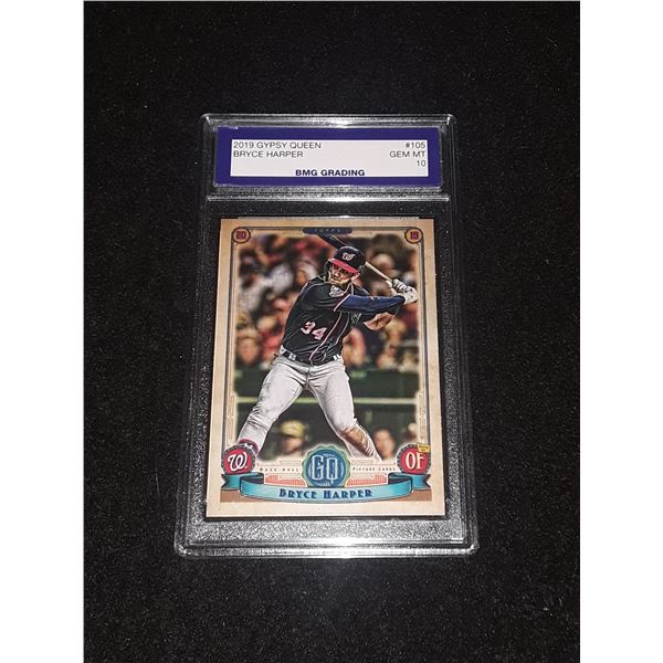 BRYCE HARPER, 2019 Gypsy Queen, GEM MT 10
