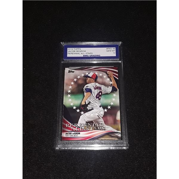 JACOB DEGROM, 2019 Topps, Perennial ALL-STARS, GEM MT 10
