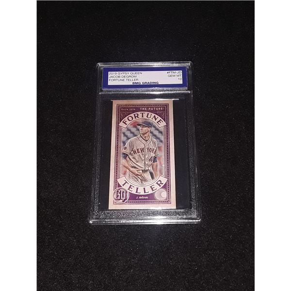 JACOB DEGROM, 2019 Gypsy Queen, Fortune Teller, GEM MT 10