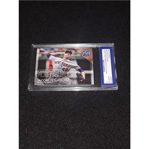 JACOB DEGROM, 2019 Topps, 150th ANN Greatest Players, GEM MT 10