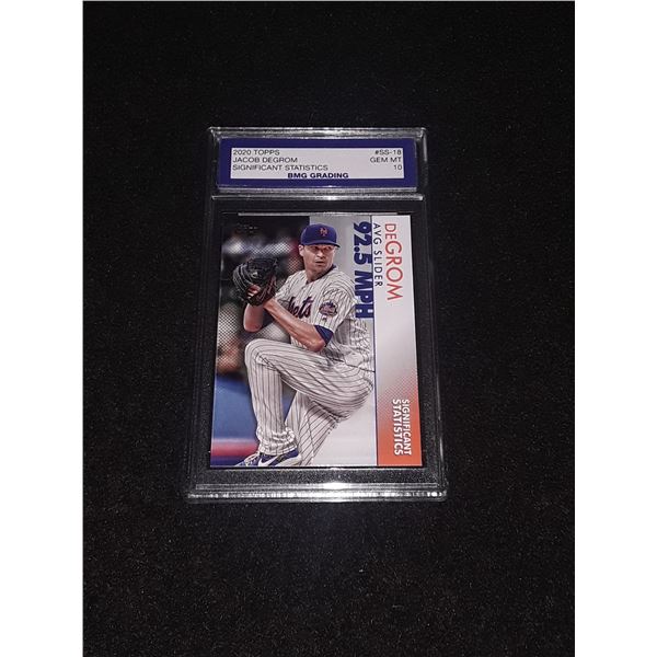 JACOB DEGROM, 2020 Topps, GEM MT 10