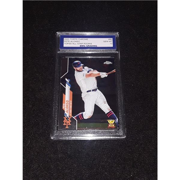 PETE ALONSO, 2020 Topps CHROME, Topps ALL-Star ROOKIE, GEM MT 10