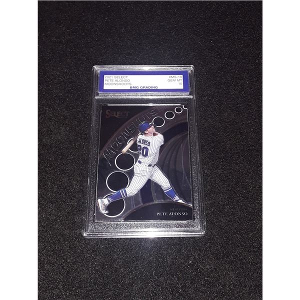 PETE ALONSO, 2021 Select, GEM MT 10, MoonShoots