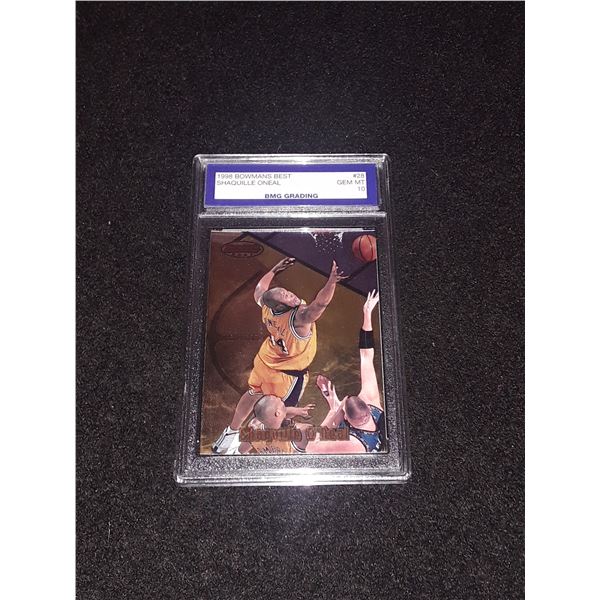 SHAQUILLE ONEAL, 1998 Bowmans Best, GEM MT 10