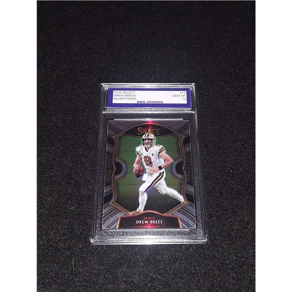 DREW BRESS, 2020 Select, SILVER PRIZM, GEM MT 10