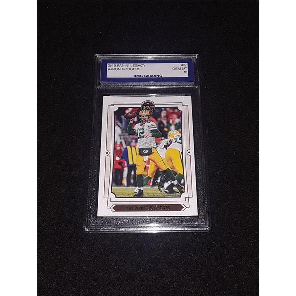 AARON RODGERS, 2019 Panini Legacy, GEM MT 10
