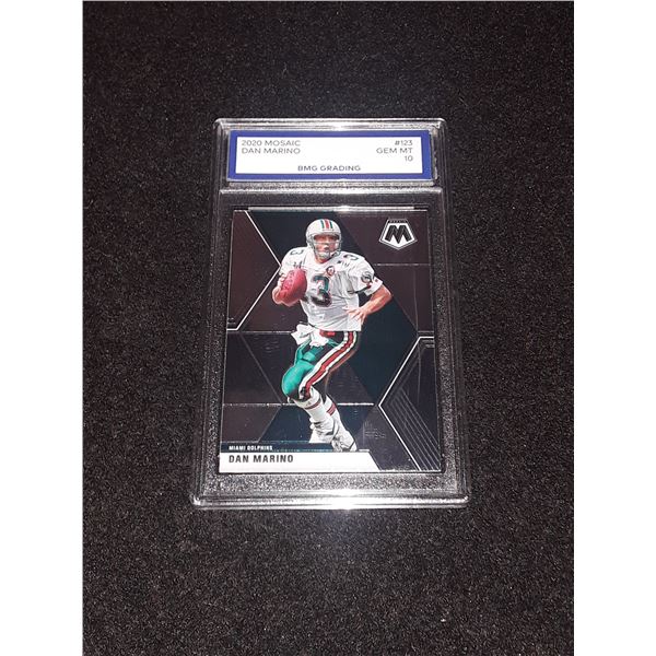 DAN MARINO, 2020 Mosaic, GEM MT 10
