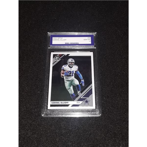 EZEKIEL ELLIOT, 2020 Optic, GEM MT 10