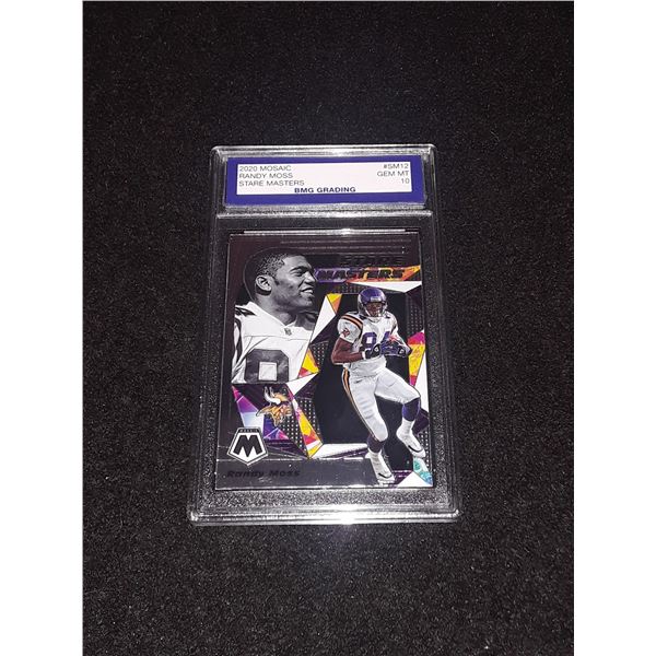 RANDY MOSS, 2020 Mosaic, GEM MT 10