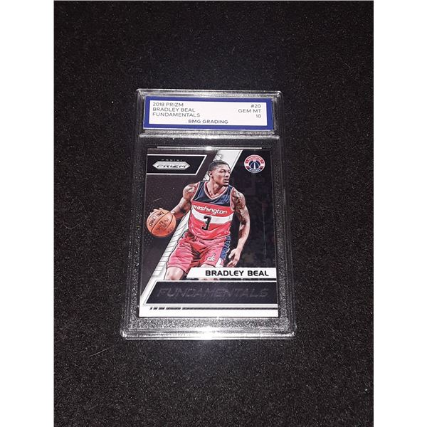 BRADLEY BEAL, 2018 PRIZM, GEM MT 10