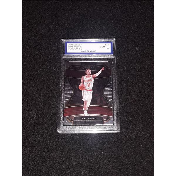 TRAE YOUNG, 2020 Select, Concourse, GEM MT 10