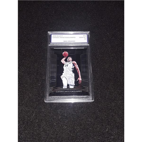 GIANNIS ANTETOKOUNMPO, 2018 Select, GEM MT 10