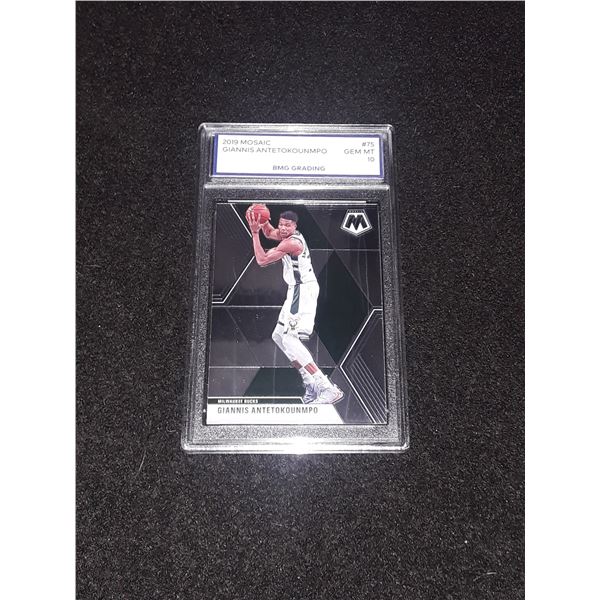 GIANNIS ANTETOKOUNMPO, 2019 Mosaic, GEM MT 10