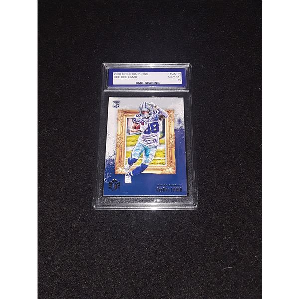 CEE DEE LAMB, 2020 Gridiron Kings, GEM MT 10