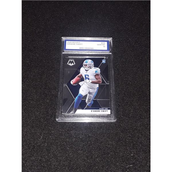 DANDRE SWIFT, 2020 Mosaic, GEM MT 10