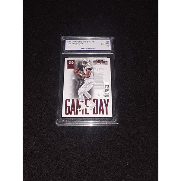 DAK PRESCOTT, 2016 Contenders Dradt, GEM MT 10
