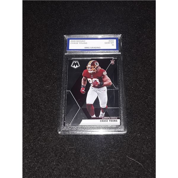 CHASE YOUNG, 2020 Mosaic, GEM MT 10