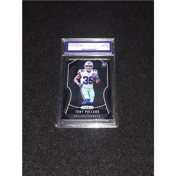 TONY POLLARD, 2019 Prizm, GEM MT 10