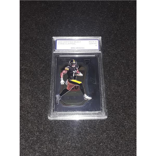 CHASE CALYPOOL, 2020 Certified Select, GEM MT 10