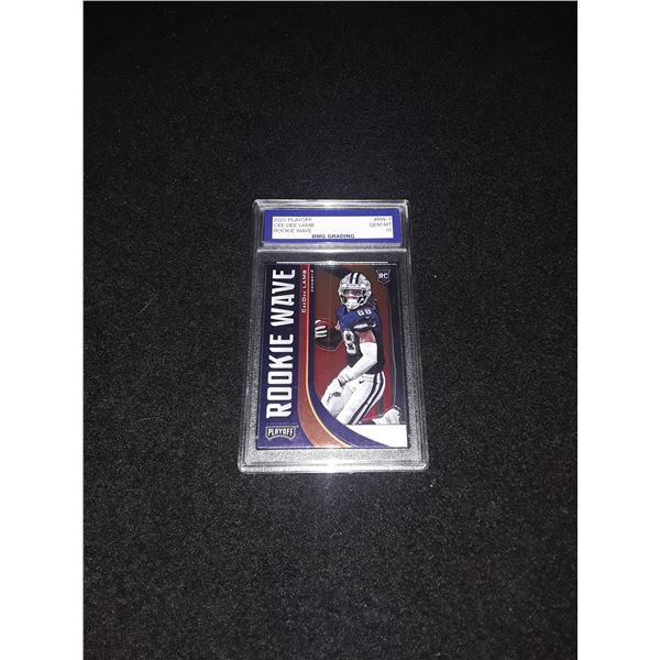 CEE DEE LAMB, 2020 Playoff, ROOKIE WAVE, GEM MT 10