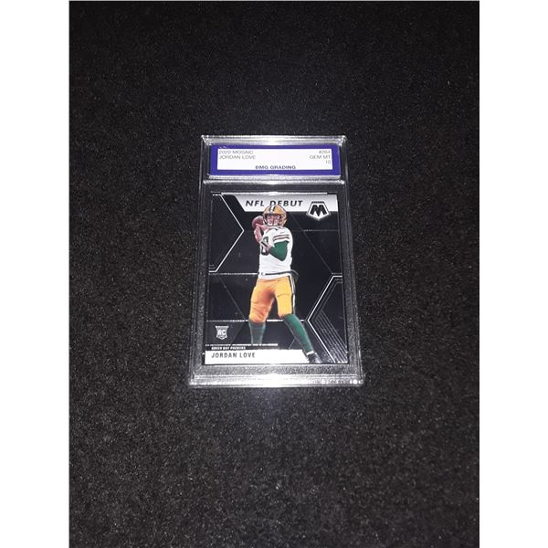 JORDAN LOVE, 2020 Mosaic, GEM MT 10