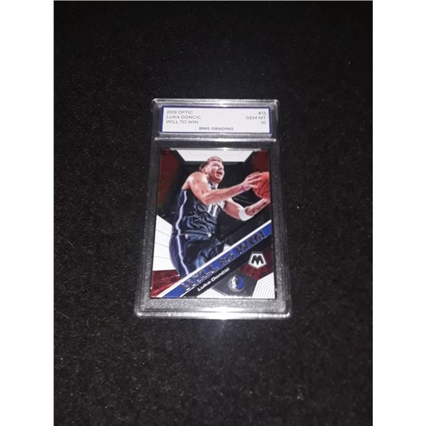 LUKA DONCIC, 2019 Optic, Will to Win, GEM MT 10