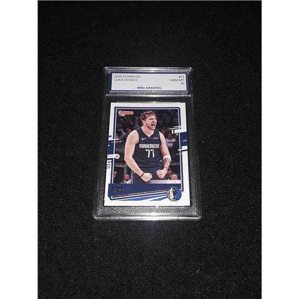 LUKA DONCIC, 2020 Donruss, GEM MT 10