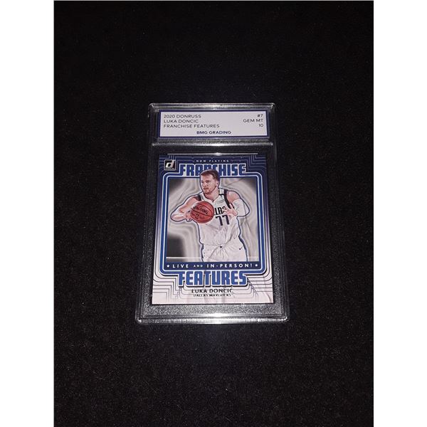 LUKA DONCIC, 2020 Donruss, GEM MT 10