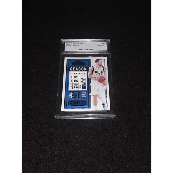 LUKA DONCIC, 2020 Contenders, GEM MT 10