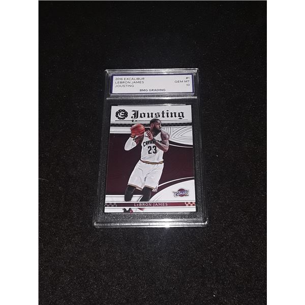 LEBRON JAMES, 2016 Excalibur, GEM MT 10