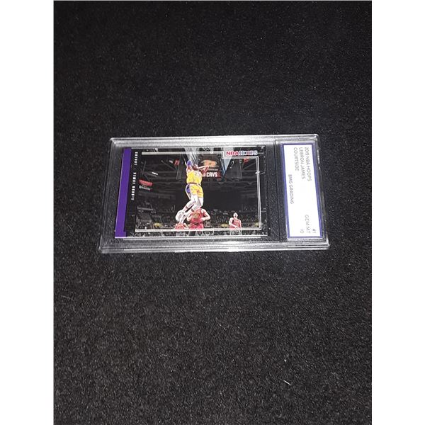 LEBRON JAMES, 2019 NBA Hoops, Courtside, GEM MT 10