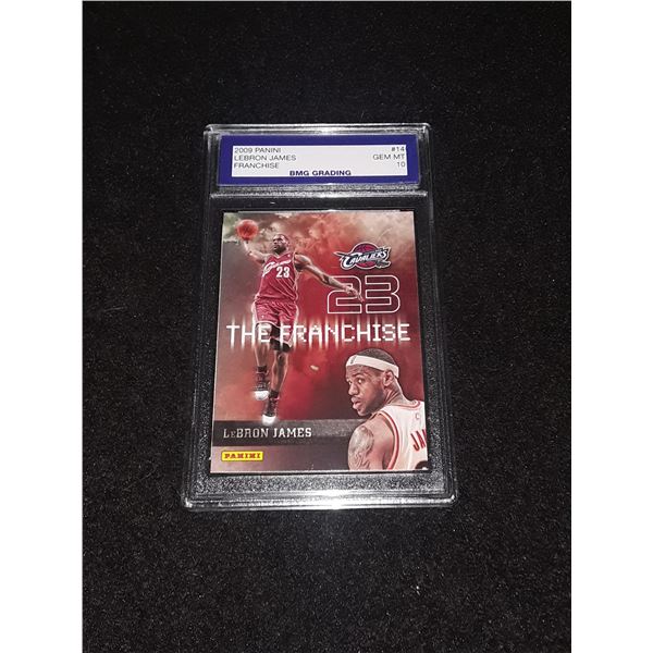 LEBRON JAMES, 2009 Panini, GEM MT 10