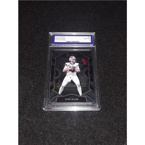 JOSH ALLEN, 2020 Select, Concourse, GEM MT 10