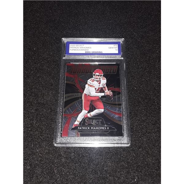 PATRICK MAHOMES, 2020 Select, GEM MT 10