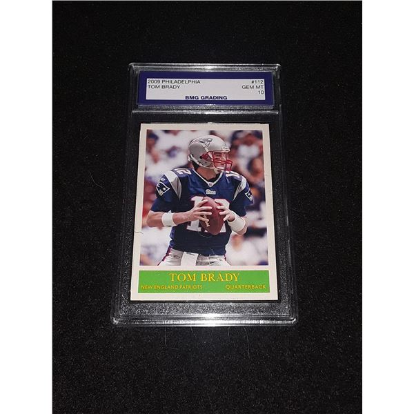 TOM BRADY, 2009 Philadelphia, GEM MT 10