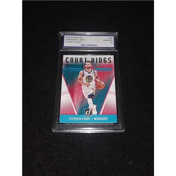 STEPHEN CURRY, 2018 Donrus, Court Kings, GEM MT 10